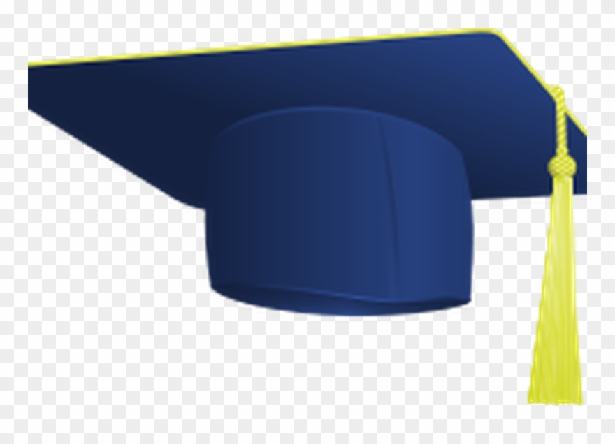 Blue Graduation Hat Png Clipart