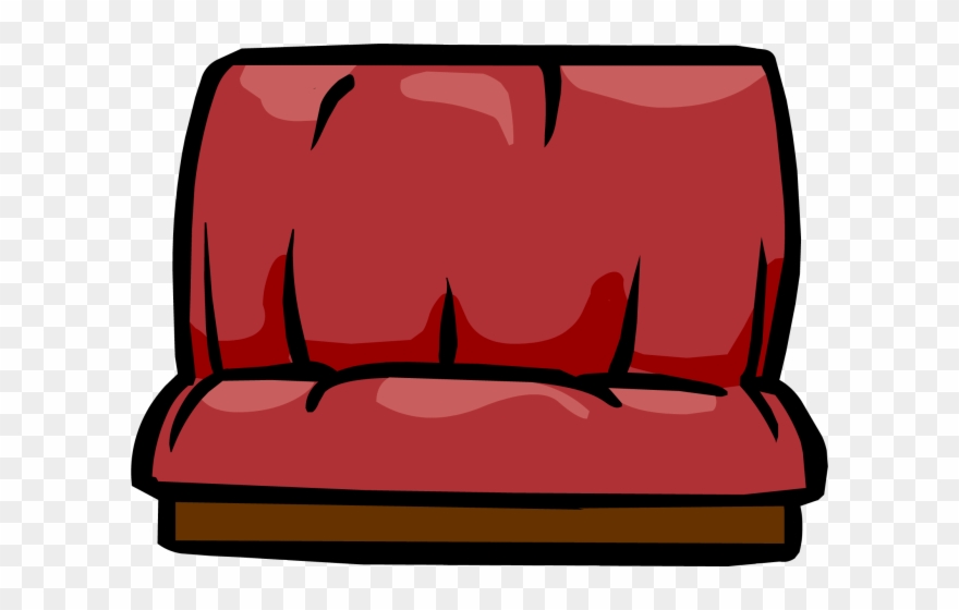 Couch Clipart Club Penguin - Club Penguin Coffee Chair - Png Download