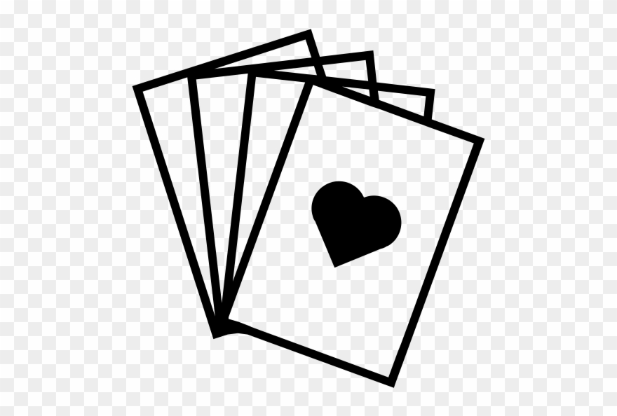 Playing Cards Rubber Stamp - Alkaline Trio Your Coffin Or Mine Clipart