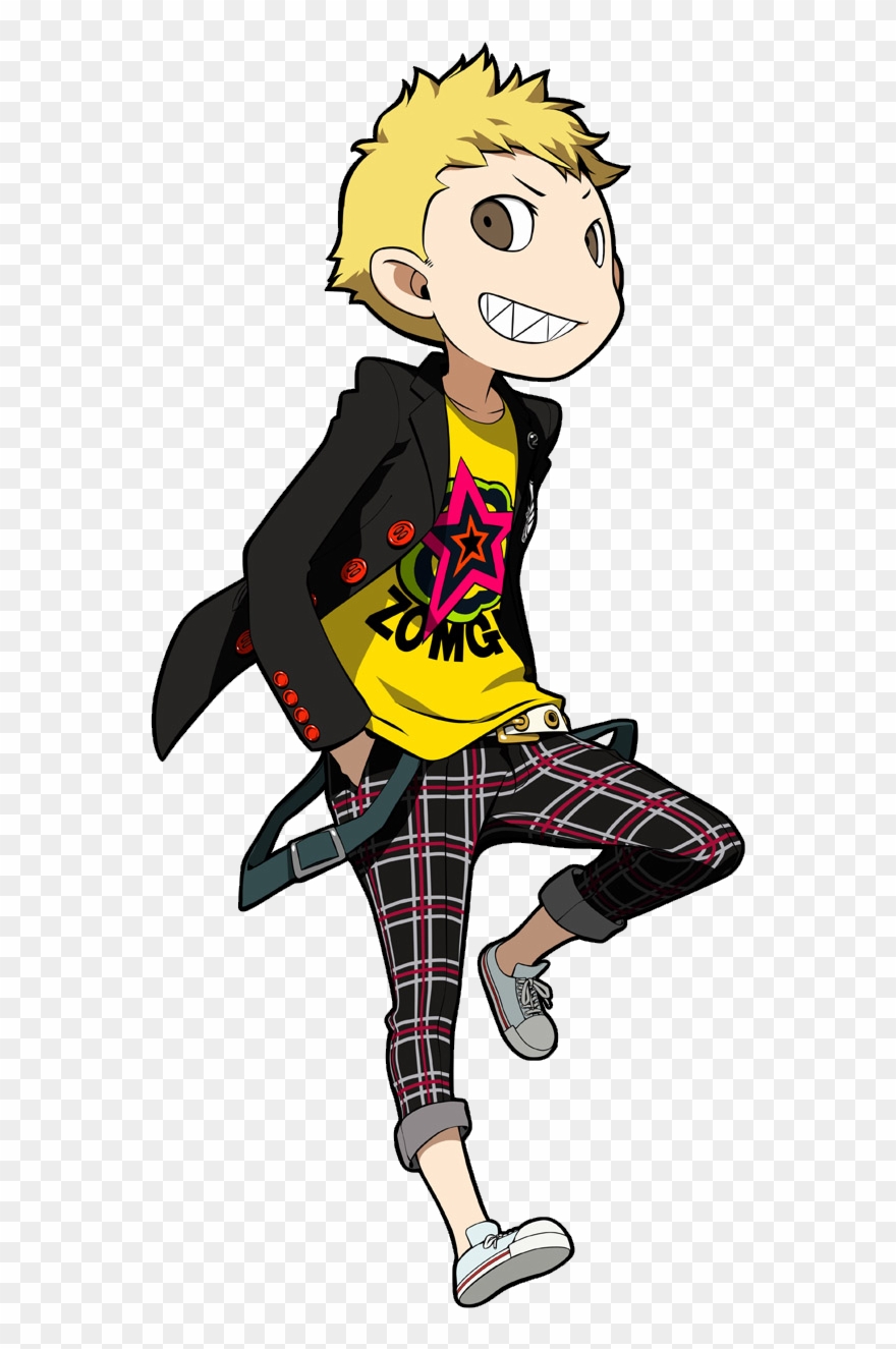 Zorro Character Trailer - Persona Q2 Character Art Clipart