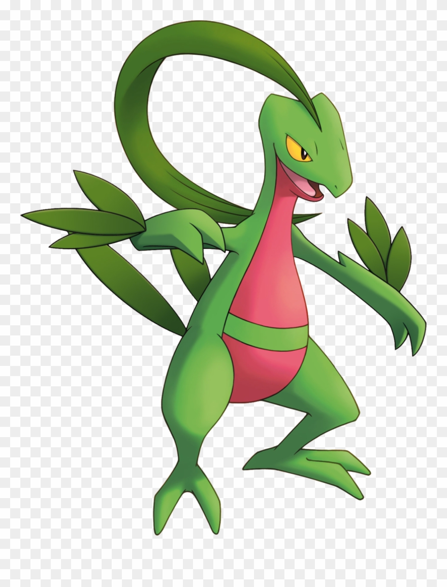 Grovyle - Pokemon Grovyle Clipart