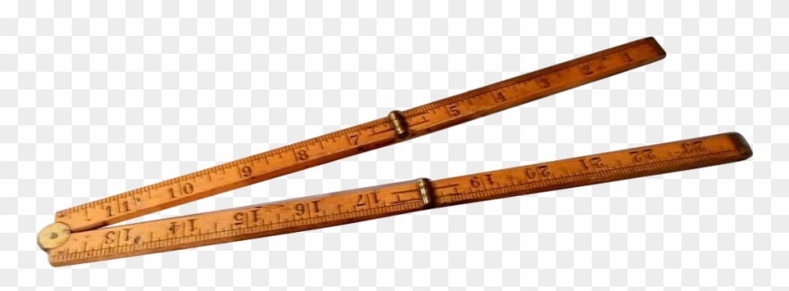 Hinged Wooden Yardstick T Yard Stick Png - Portable Network Graphics Clipart