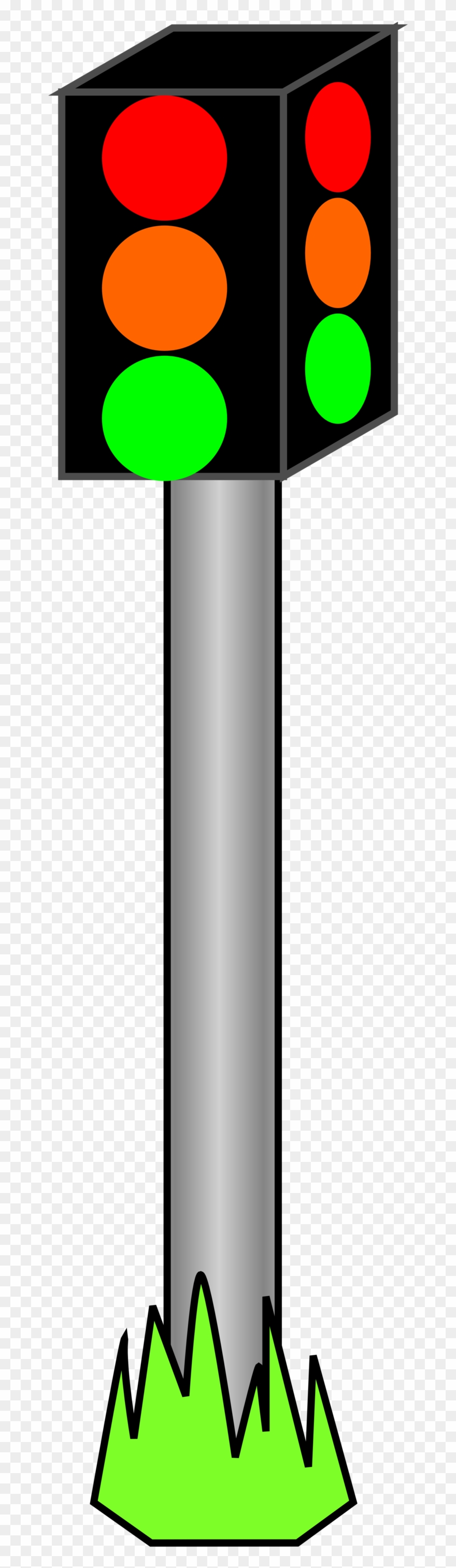 Big Image - Traffic Lights Vector Png Clipart