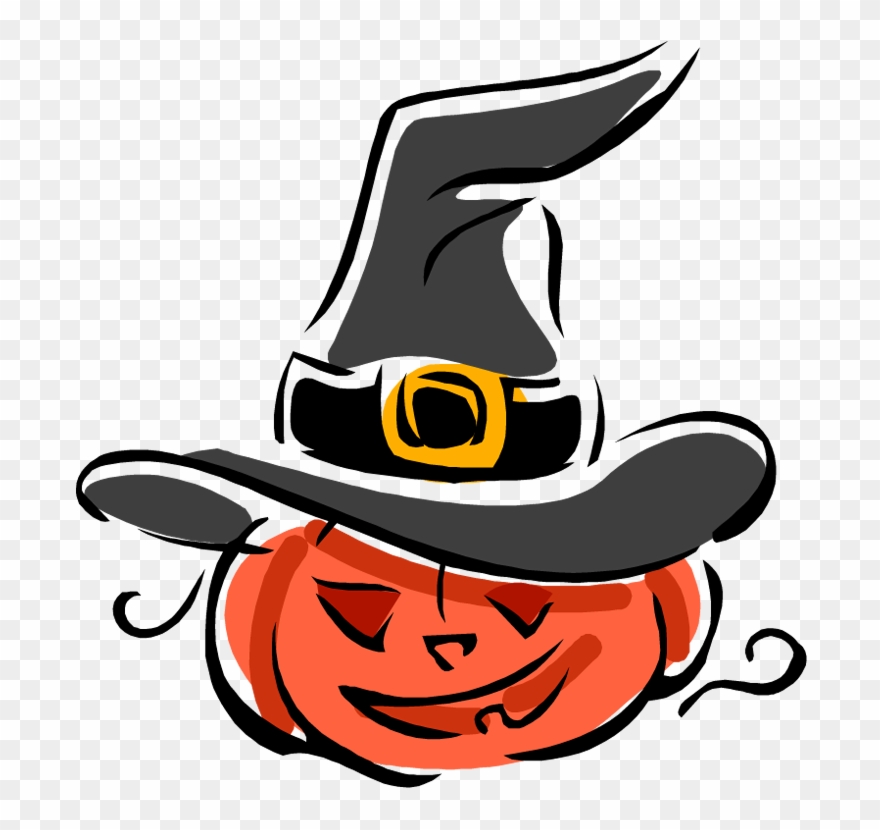 Saint Charles City Parks Recreation - Pumpkin Witch Halloween Casual White Silicone Band Clipart