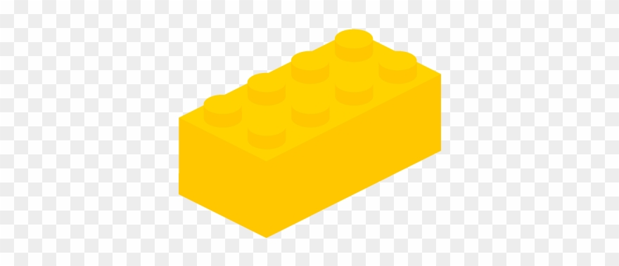 Drawn Vector Art Freevectors - Yellow Lego Block Png Clipart