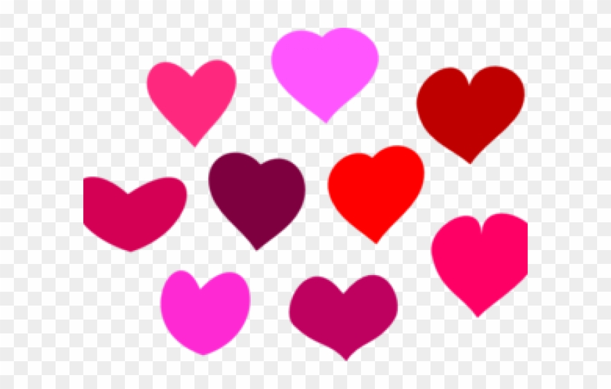 Heart Clipart Clipart Red Colour - Clip Art - Png Download