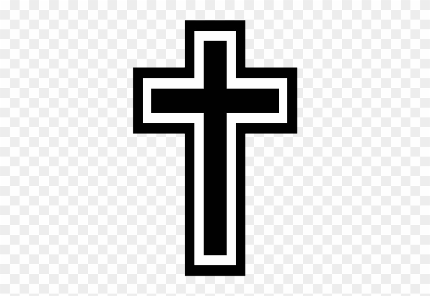 Silhouette Crosses Clipart