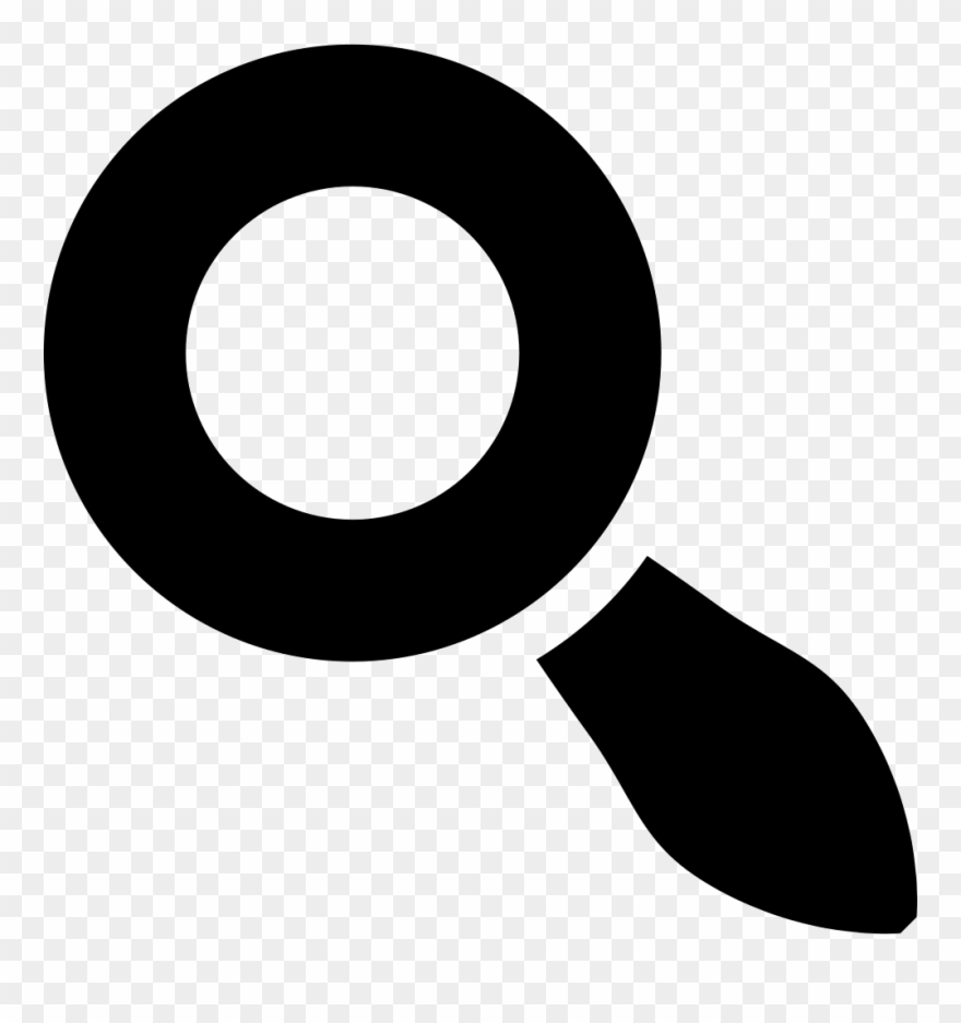 Search Lens Comments - Search Lens Icon Transparent Clipart