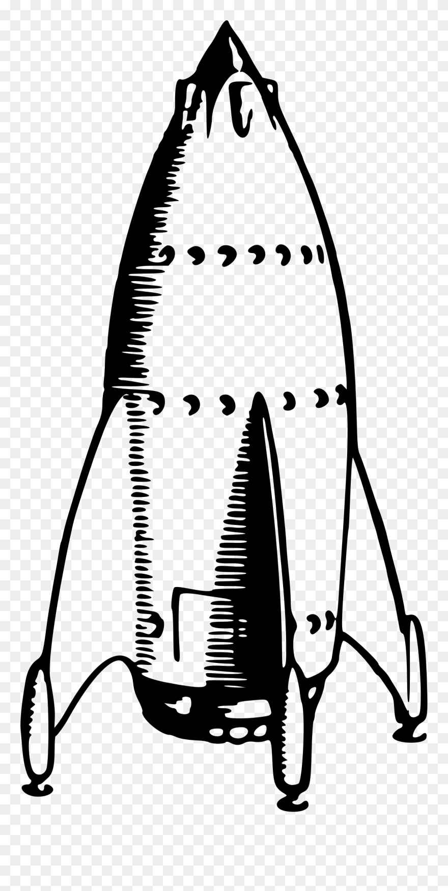Medium Image - Rocket Ship Png Clipart