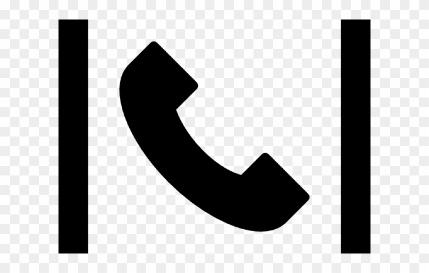 Phone Icons Square - Telephone With White Background Clipart