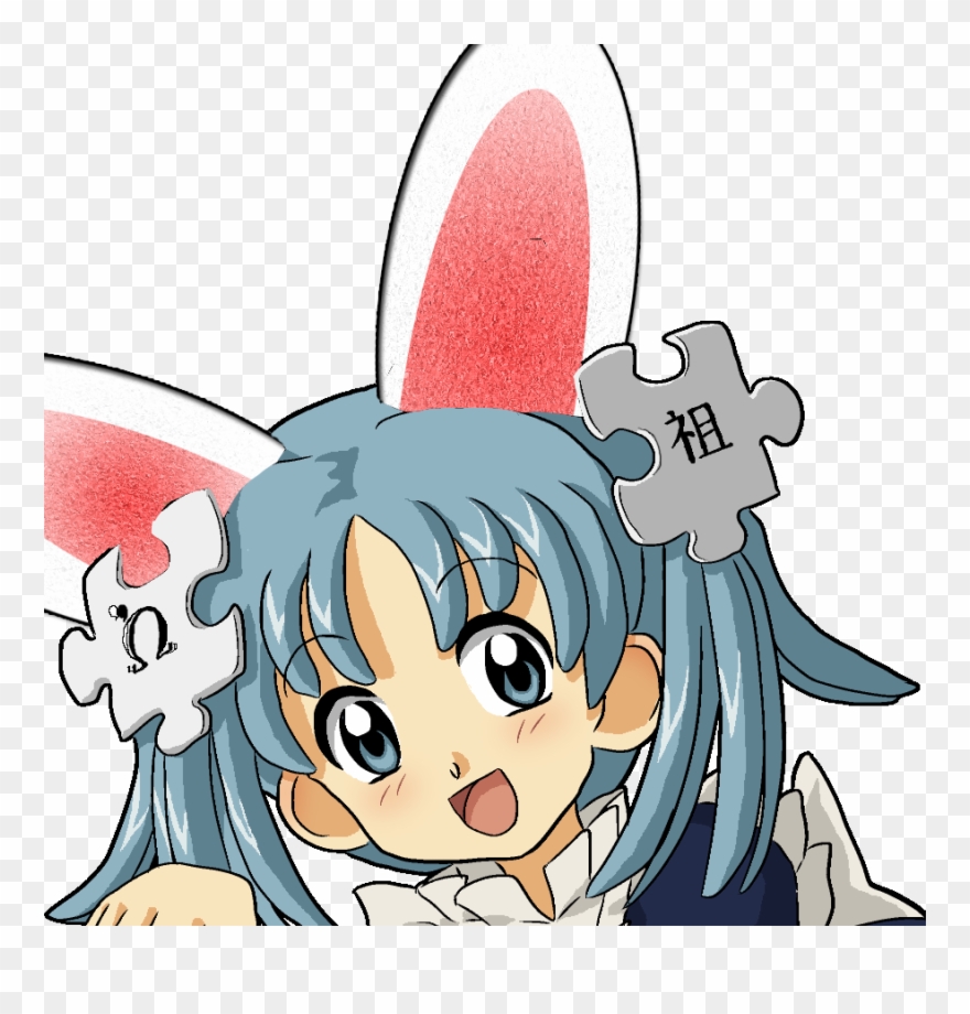 Wikipe-tan With Rabbit Ears - Википедия Тян Clipart