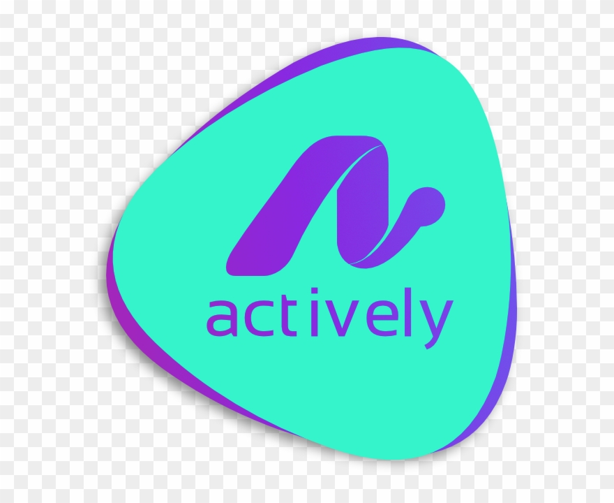 Actively Logo Large - Oval Clipart