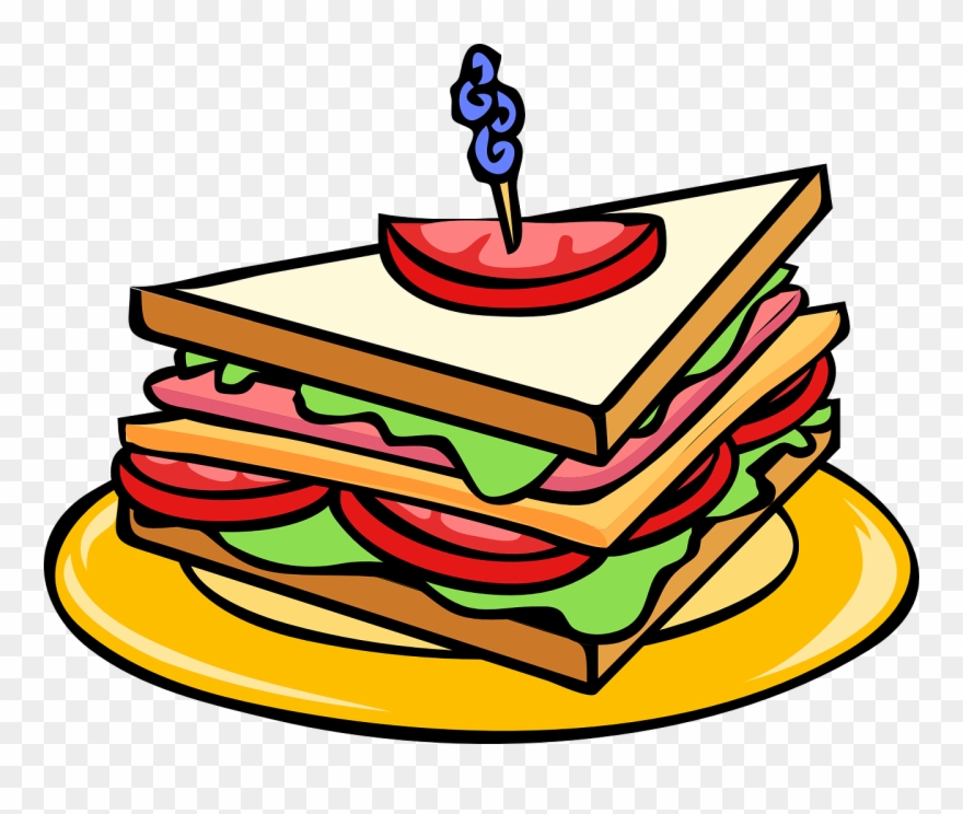 The Fifty-something Dagwood - Sandwiches Clipart - Png Download