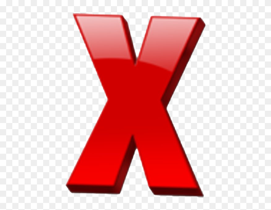 Letter X Icon Free Images At Clker Com Vector Clip - Clip Art - Png Download