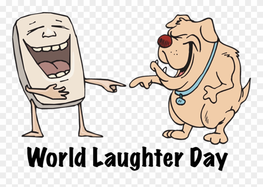 Laugh Clipart Belly - Happy World Laughter Day Date - Png Download