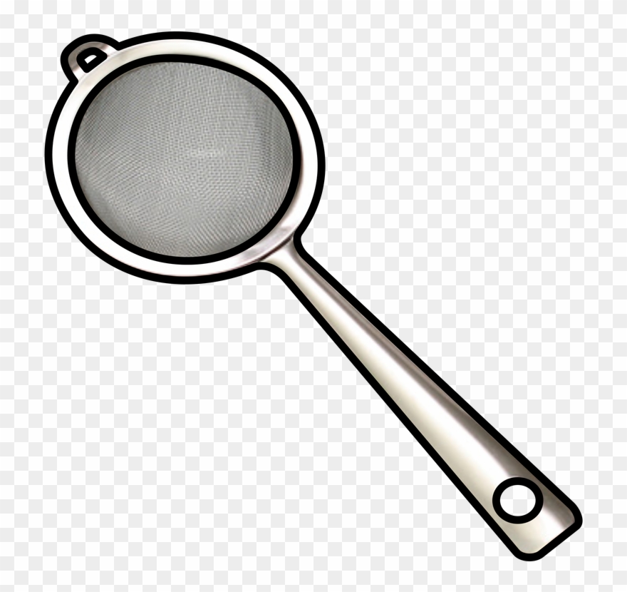 Picture - Stainless Steel Strainer Clipart