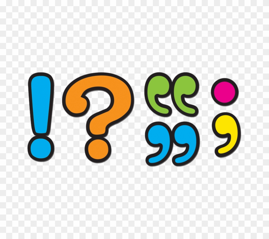 Punctuation Marks Clip Art - Png Download