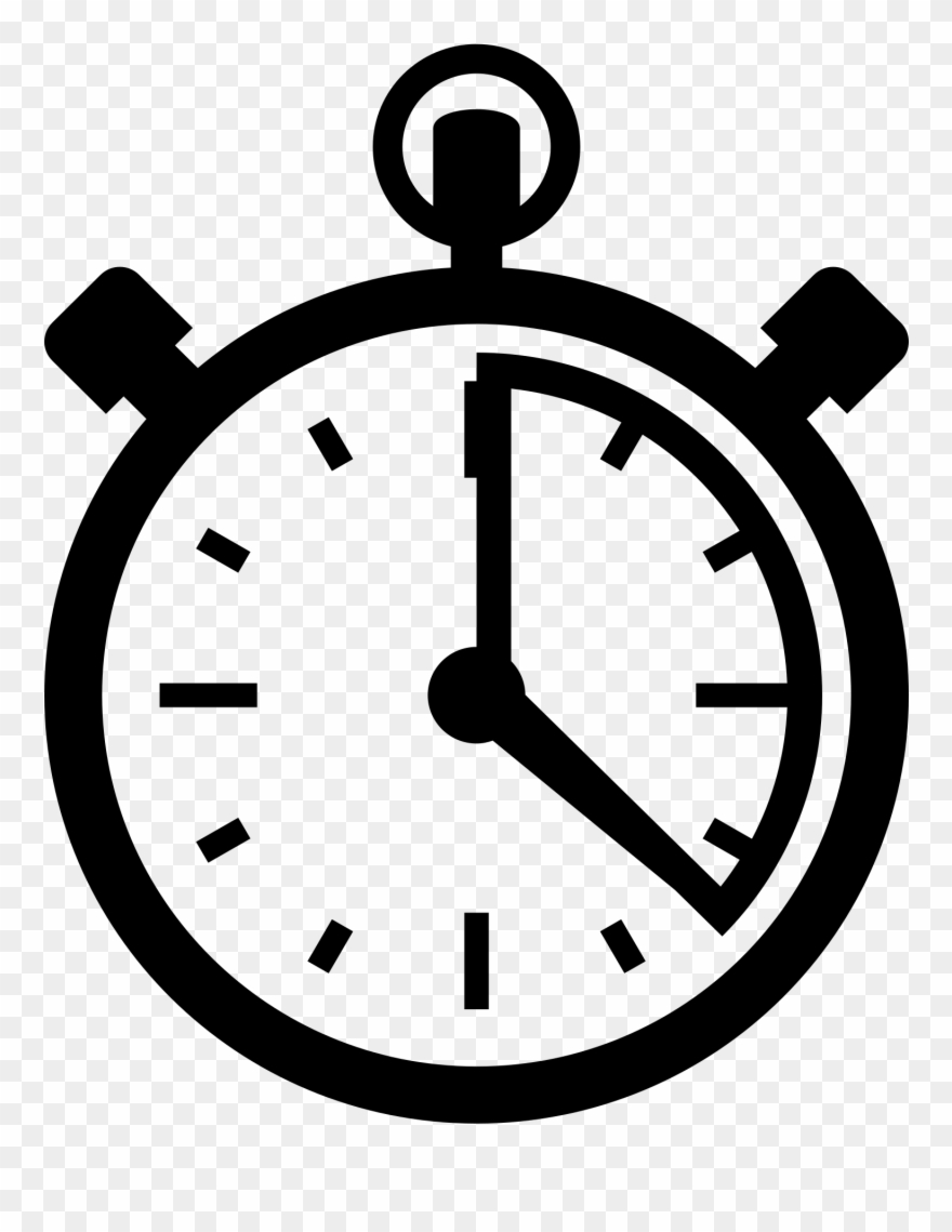 File Emojione Bw F Svg Wikimedia Commons - Stopwatch Emoji Clipart
