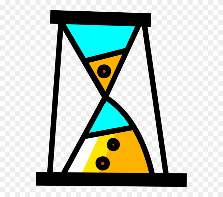 Hourglass Clipart Egg Timer - Hourglass - Png Download