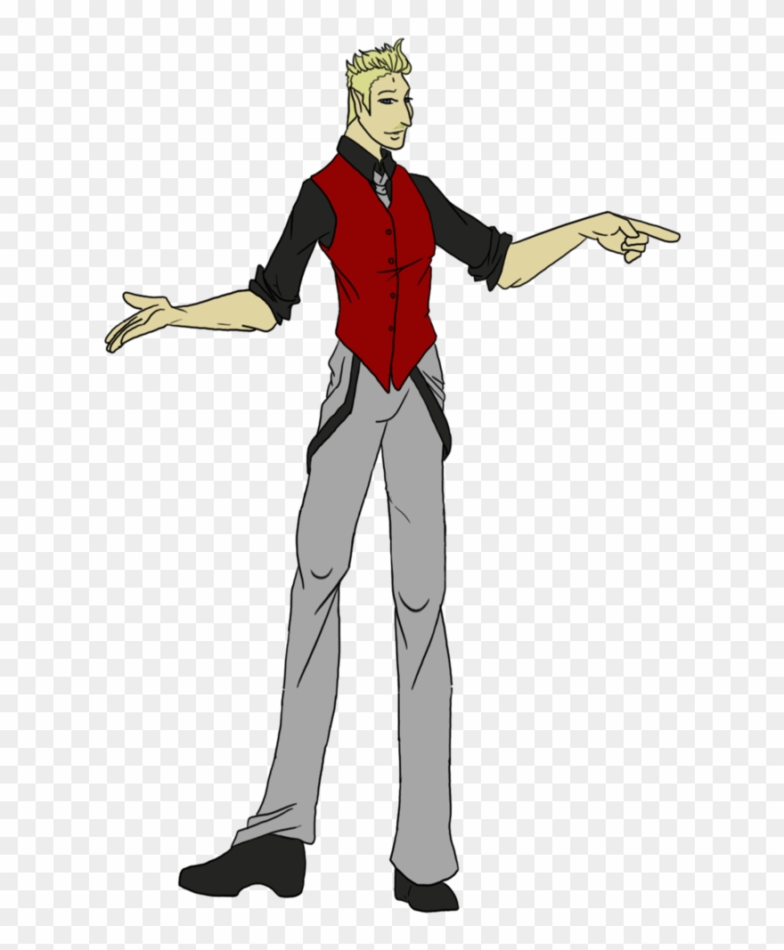 Guy Clipart Slim Boy - Tall Man Clipart - Png Download