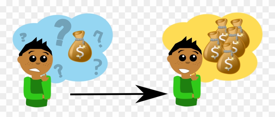 Dream Clipart Money Guy - Money Bag Clip Art - Png Download