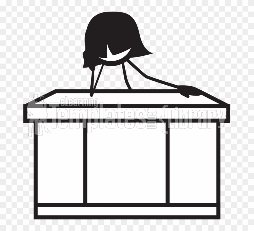 14190, Illustrated Work Files 7518, Stick Figures - Stick Figure At A Table Png Clipart