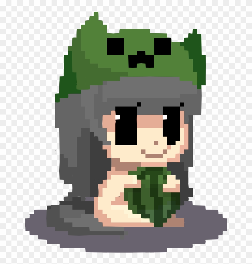 Code Transparent Creeper - Cartoon Clipart