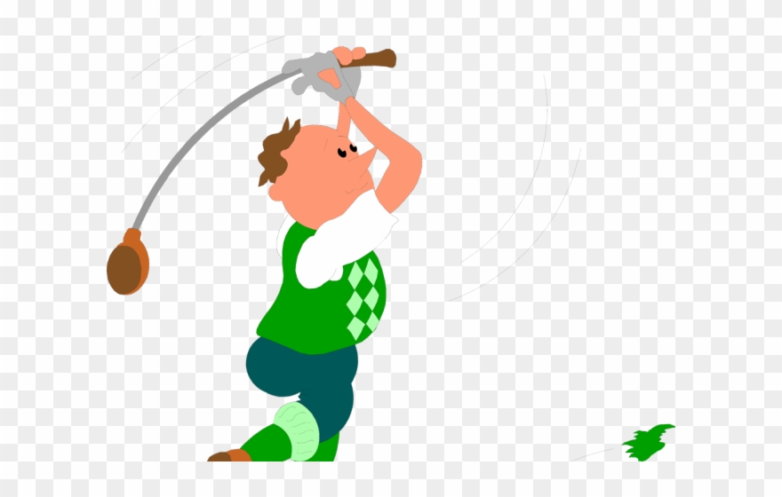 Golf Clipart Kid Golf - Golf Swing Clip Art - Png Download