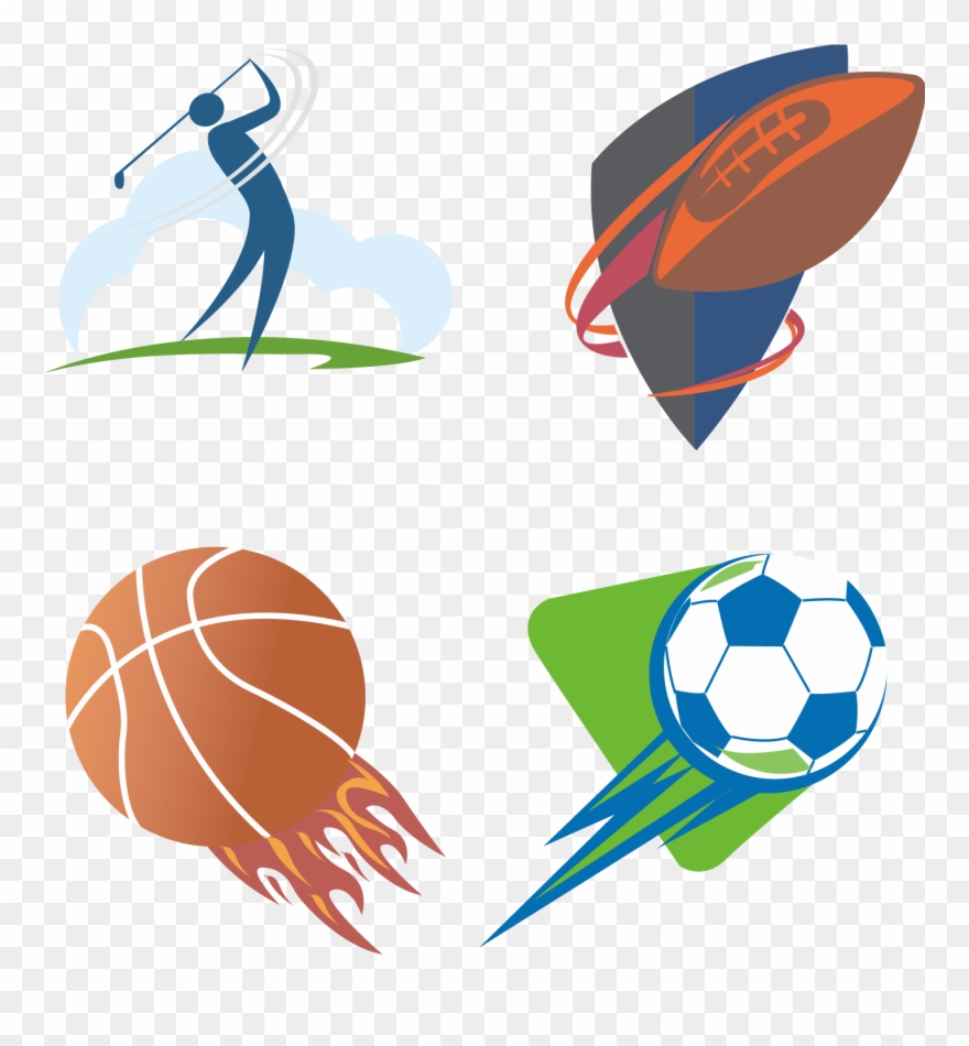 Sport Clip Art Logo Vector Transprent Png - Vector Sports Logo Png Transparent Png