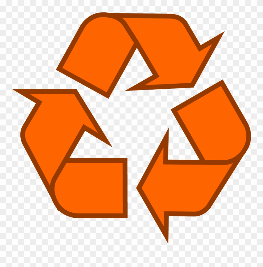 Recycling Symbol Icon Outline Sol - Reduce Reuse Recycle Diagram Clipart