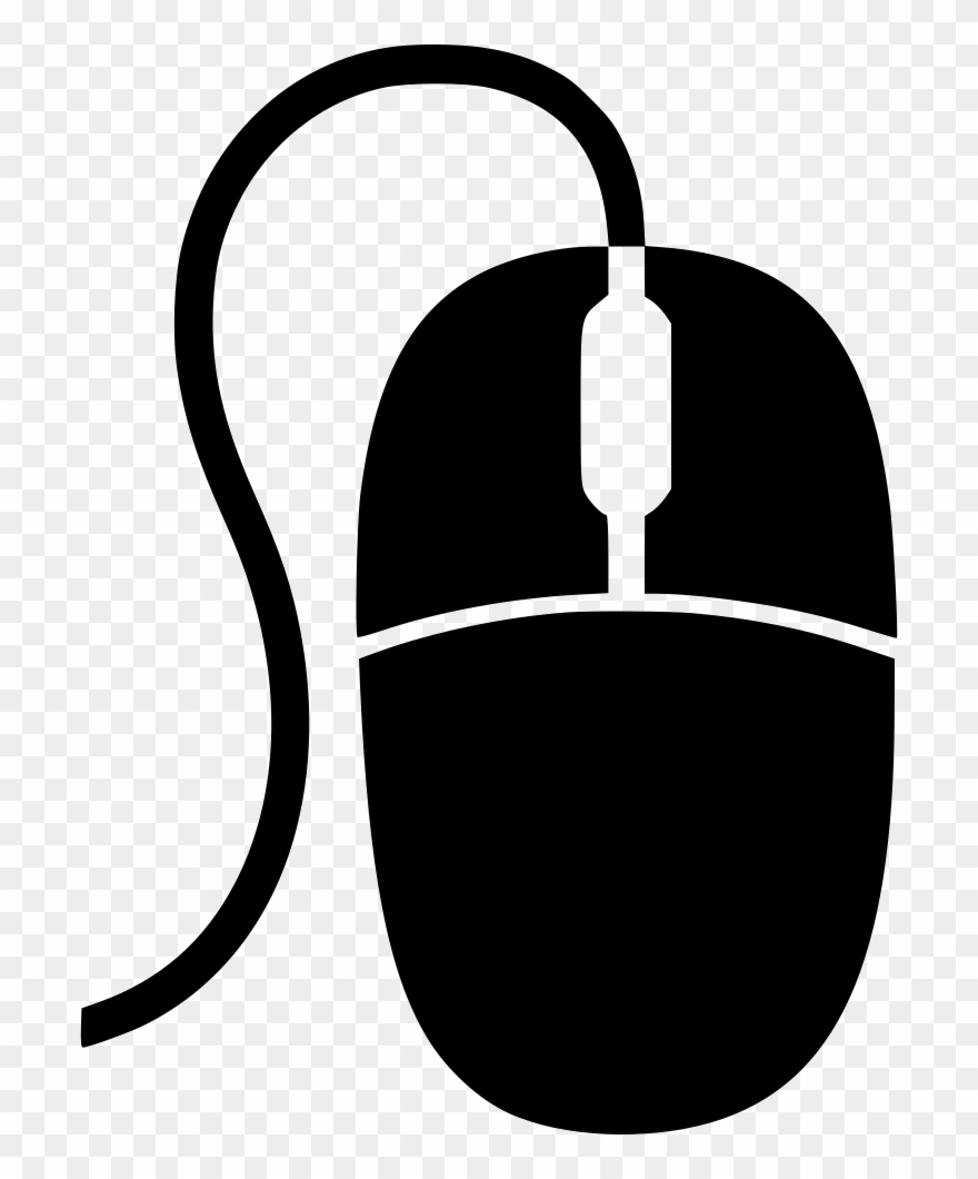 Mice Clipart Peripheral - Mouse Pc Icon - Png Download
