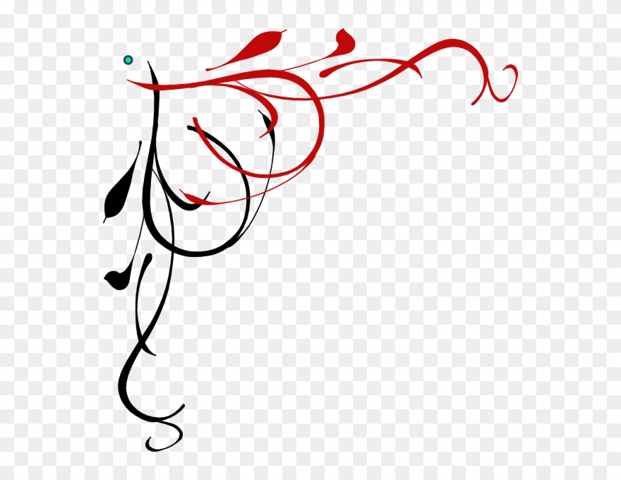 Black And Red Border Designs Clipart