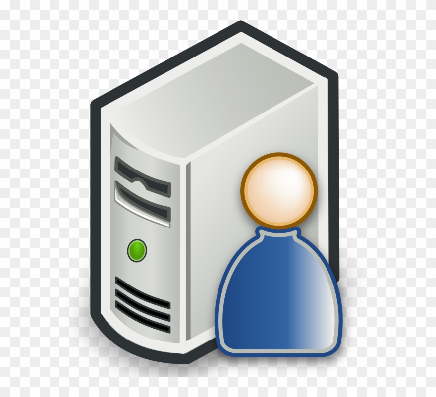 Computer User Clip Art - Database Server Icon - Png Download