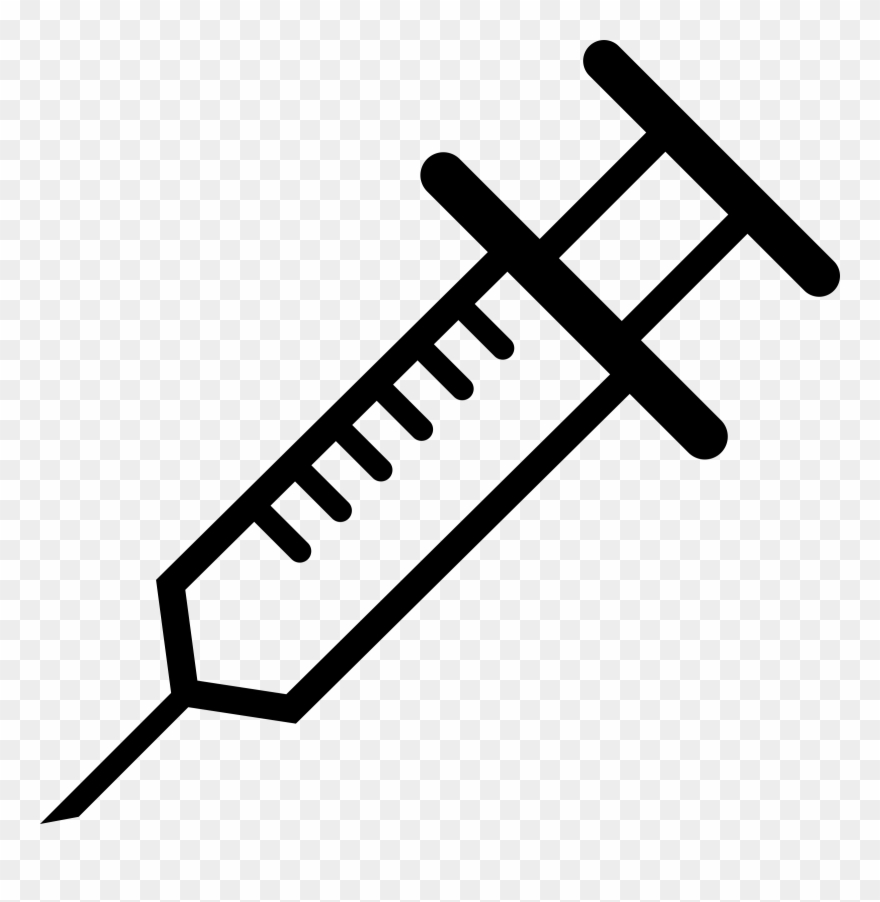 Add Favorite - Syringe Clip Art - Png Download