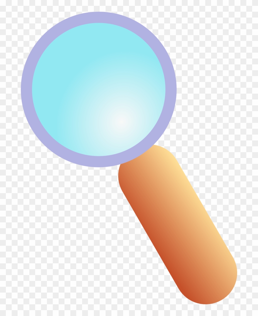 Search Magnifying Glass Icon - Lenses Clipart - Png Download