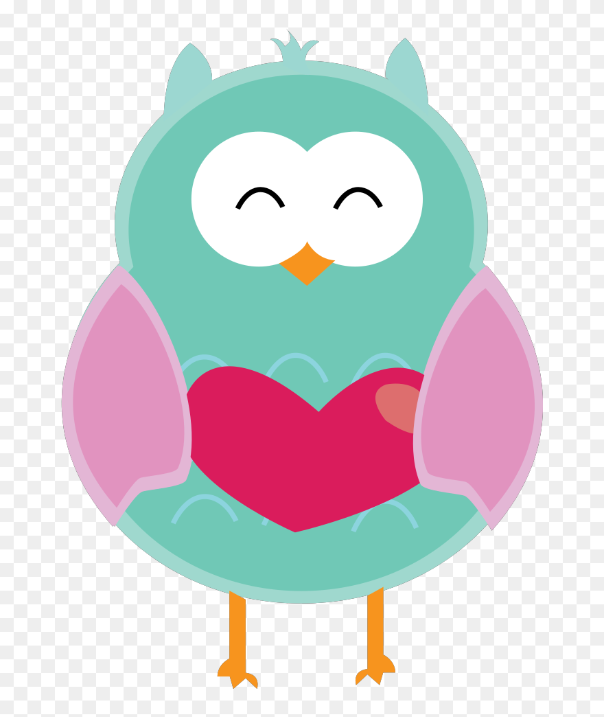 We Do Our Best To Bring You The Highest Quality Cliparts - Owl Clipart Heart - Png Download