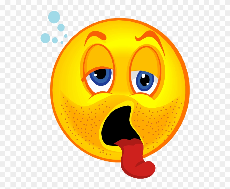 Feelings And Emoitions - Thirsty Face Clipart