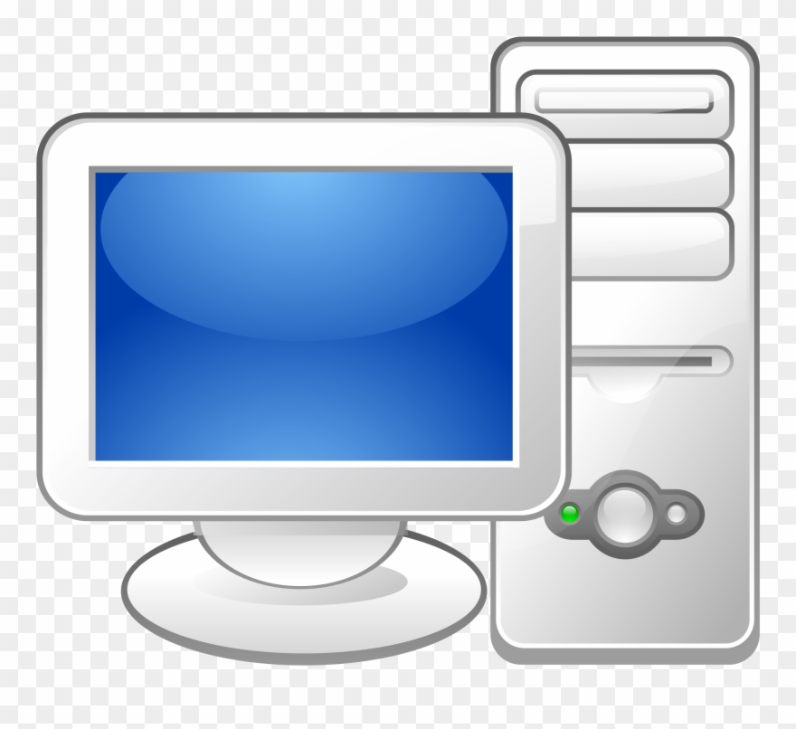 Screen Clipart Computer Logo - Pc Png Transparent Png