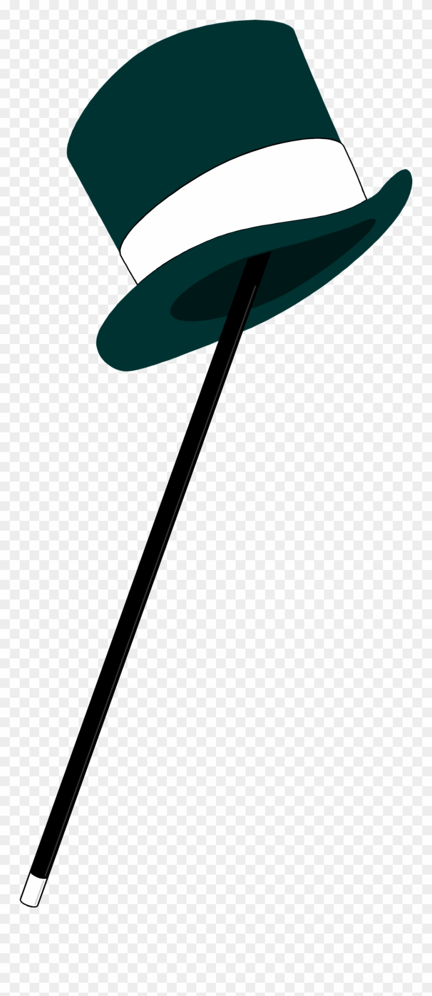 Top Hat Free Stock Photo Illustration Of A Top Hat - Top Hat And Cane Clipart - Png Download