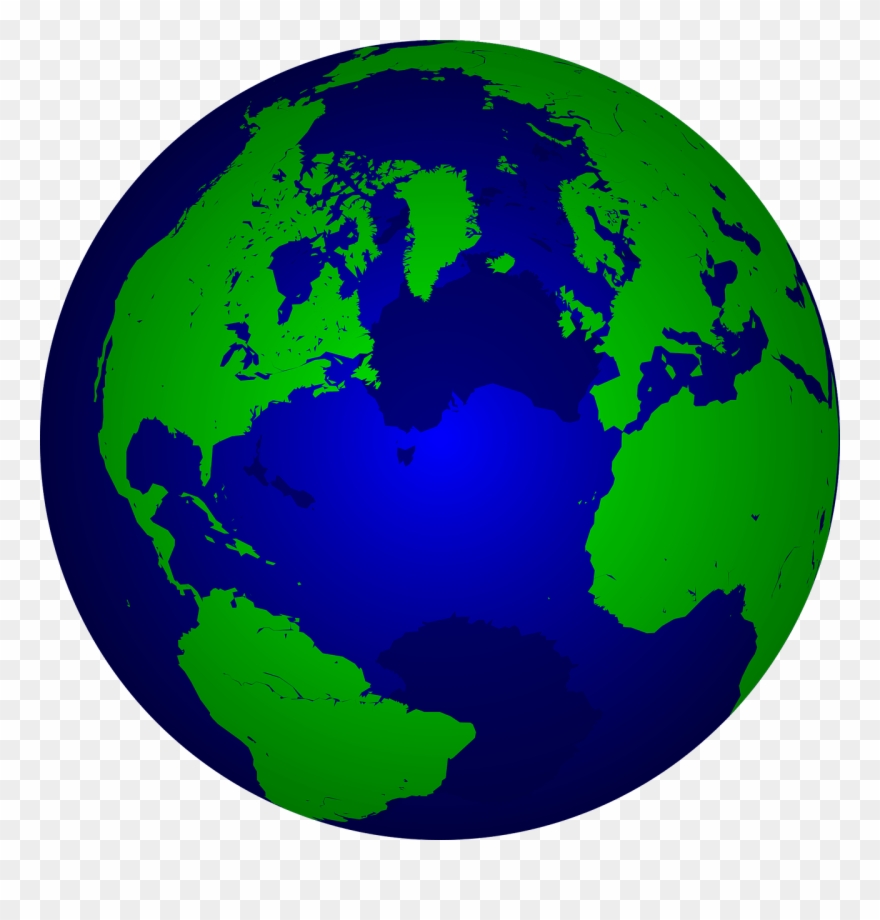 Clipart Transparent Png Stickpng - Globe Svg