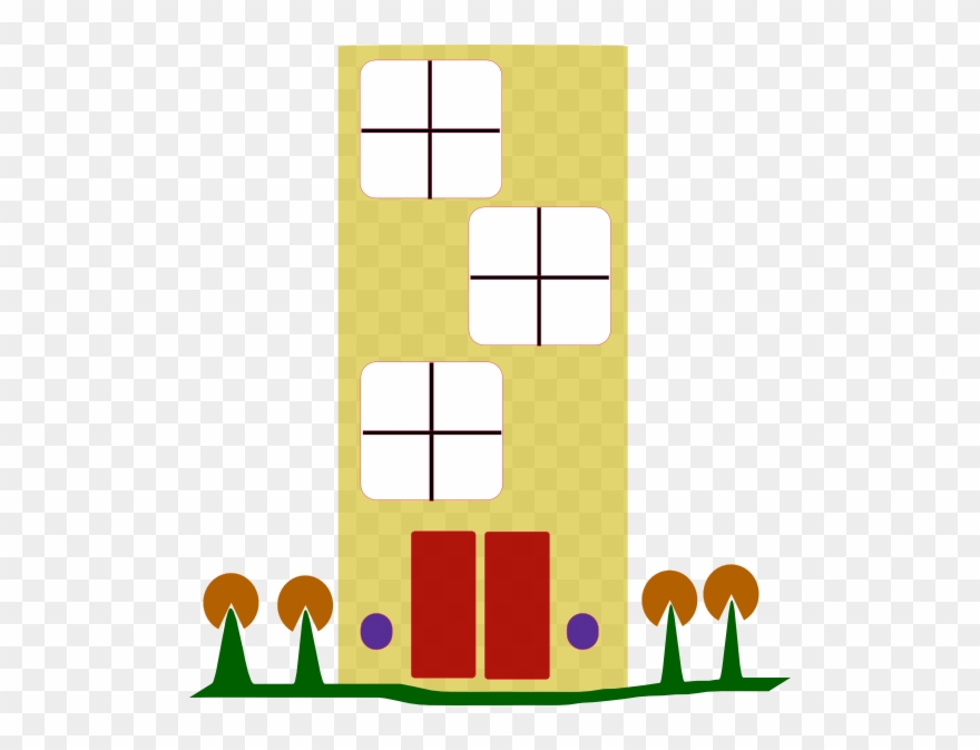 Banner Free Stock Apartment Clipart - Apartment Clipart Png Transparent Png