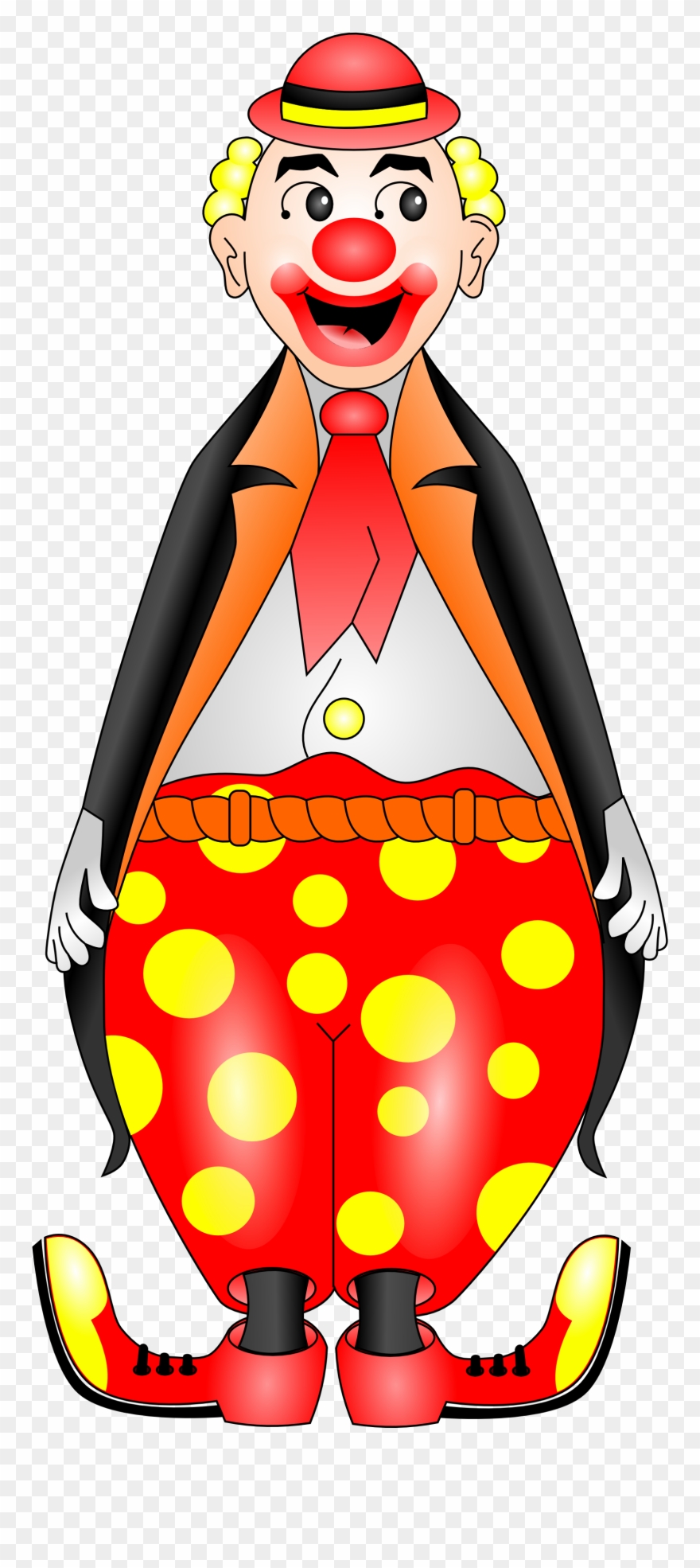 Clown Clip Art The Cliparts Clipartix - Clown Illustration - Png Download