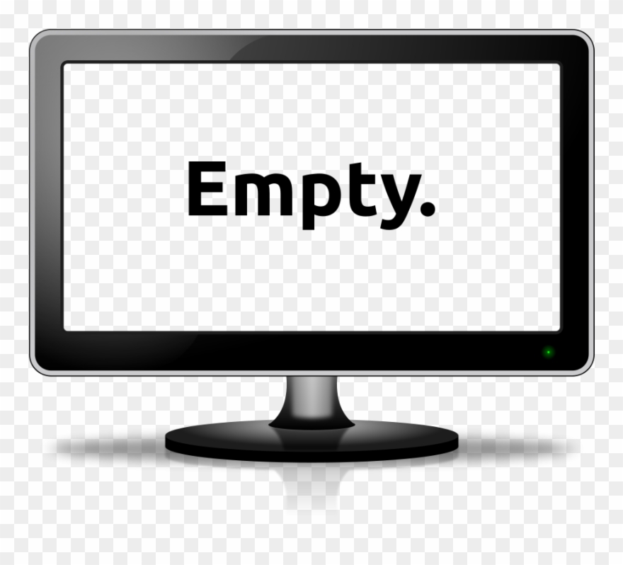 Computer Monitor Clip Art - Clipart Computer Monitor - Png Download