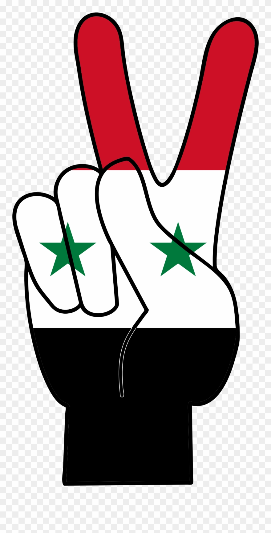 Clipart - Peace Syria - Png Download