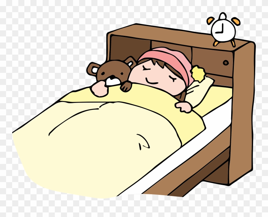 Clipart Sleeping 2 Microsoft Office Clip Art Gallery - Clip Art Bed Time - Png Download