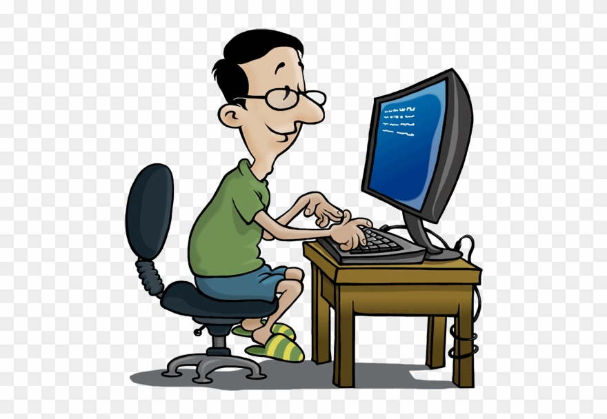 Computer Clip Art Office Computer - Computer - Png Download