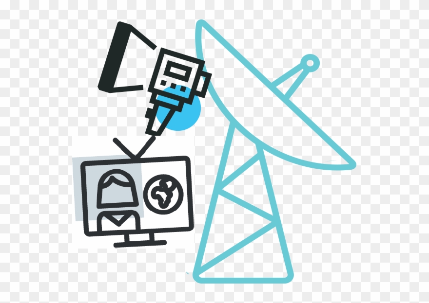 Satellite And Radio Media Tour Image - Media Tour Clipart