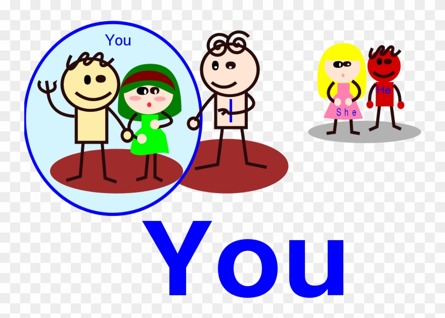 You Pronoun Cliparts Free Download Clip Art On Png - Pronoun You Transparent Png