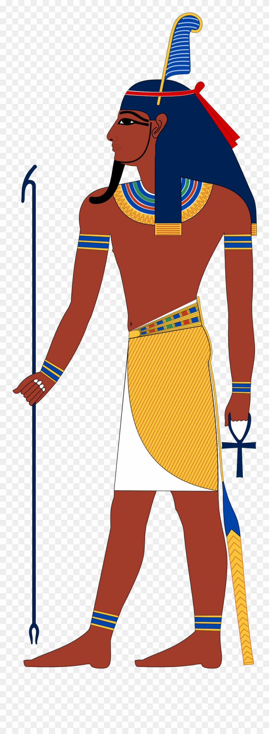 Shu Egyptian God Clipart