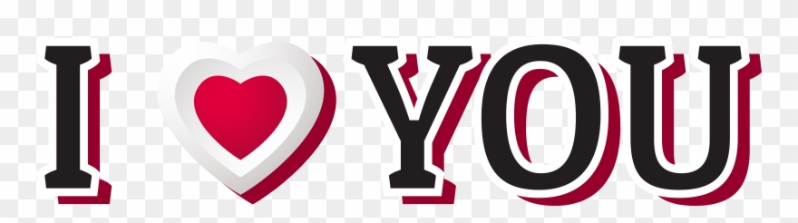 Clipart I Love You Png Transparent Png